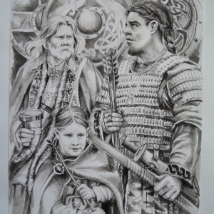Ilustracja autorstwa Jolanty i Ewy Ludwikowskich do książki Andrzeja Zielińskiego 